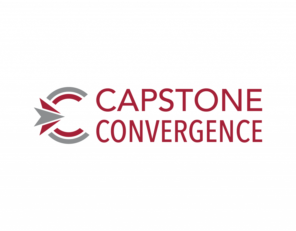 Capstone Convergence graphic identity